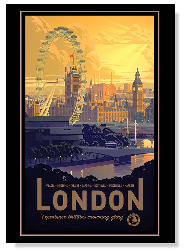 Collections :: Postcards :: London Postcard - Exclusive Fine Art Prints