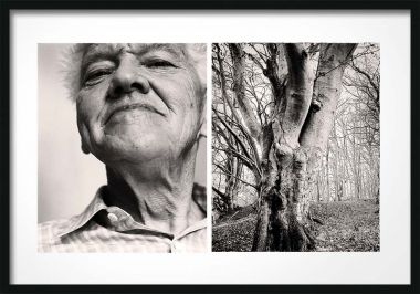 Walter - portrait of elderly man with fascinating old tree