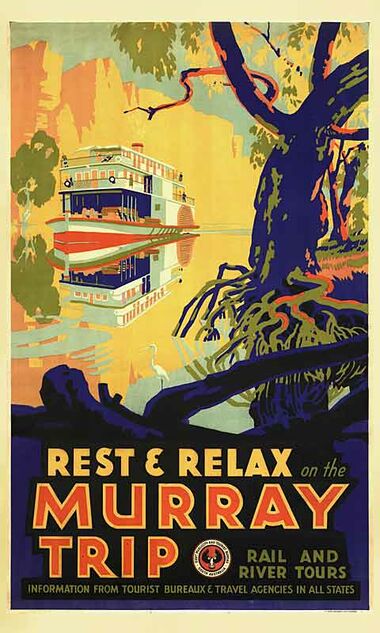 Murray_Trip Vintage poster