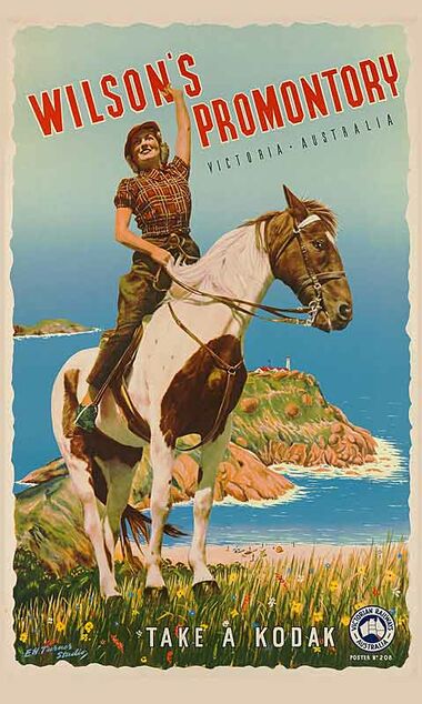 Wilson's_Promontory Vintage poster